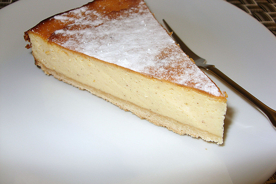 Käsekuchen mit Eierlikör