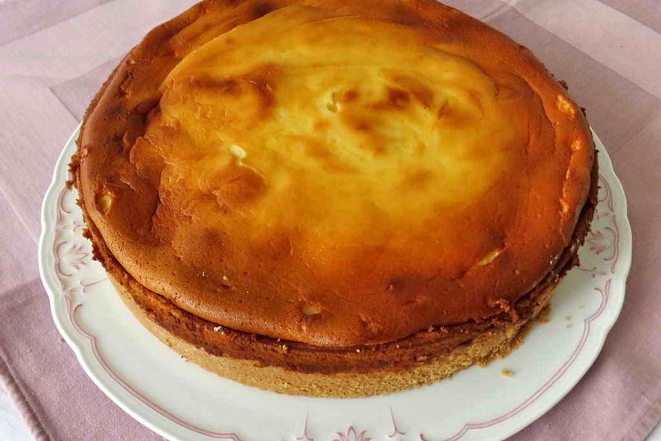 Käsekuchen mit Eierlikör