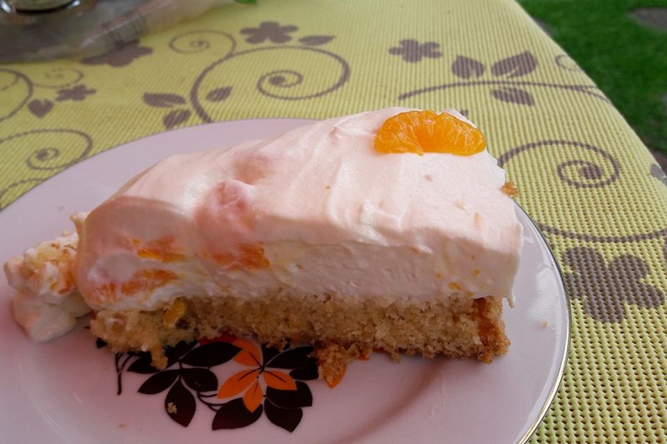 Mandarinen-Schmand-Torte