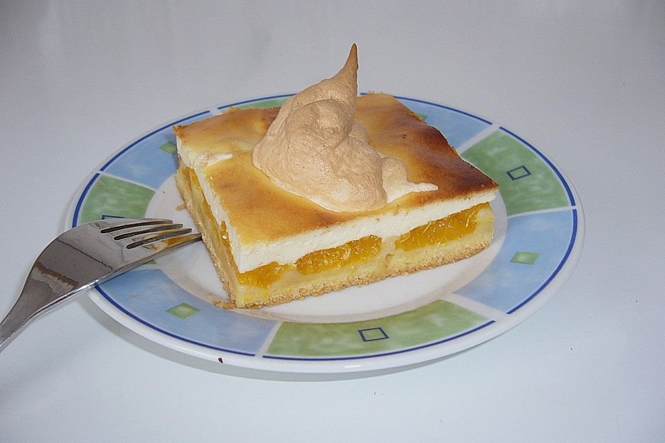 Quark - Mandarinen - Kuchen