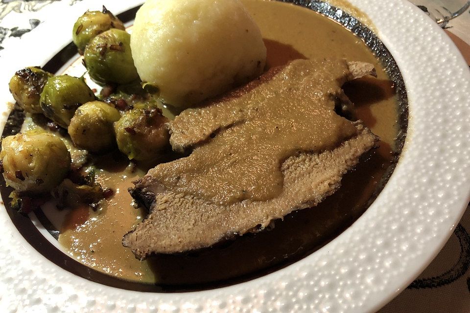 Wildschweinbraten