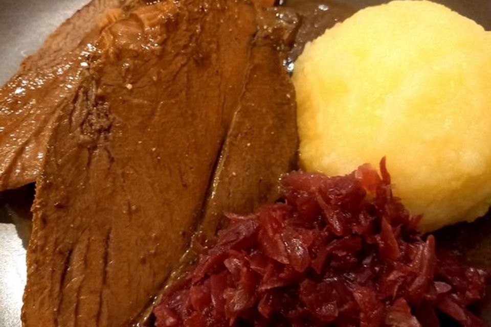 Wildschweinbraten