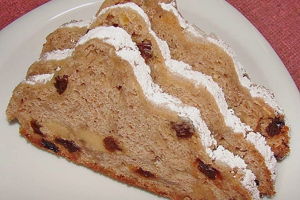 Apfel - Zimt - Stollen