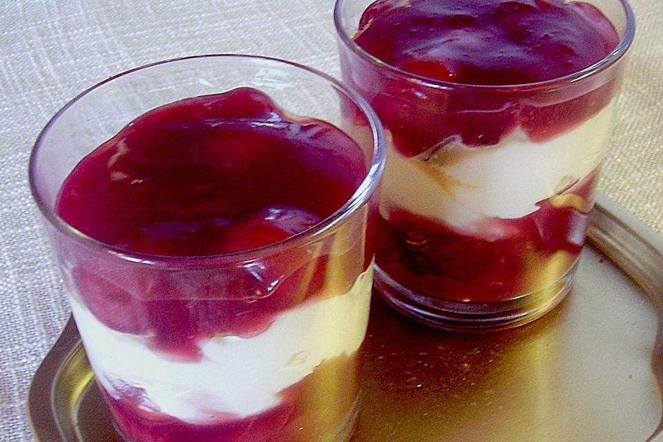 Kirschen - Amaretto - Dessert