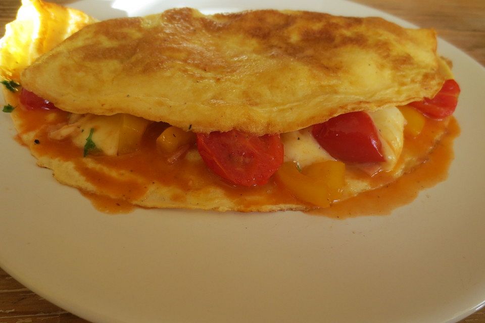 Gemüse - Omelette