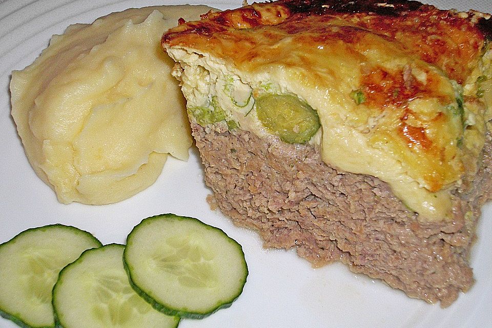 Rosenkohl - Hackfleisch - Auflauf