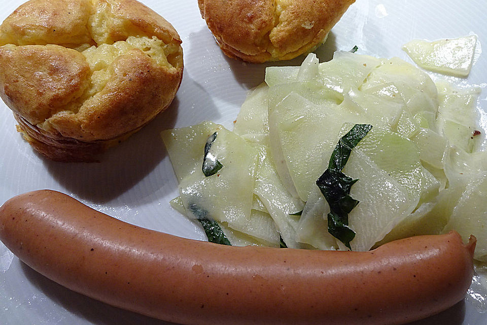 Kartoffelauflauf mit Rahmkohlrabi