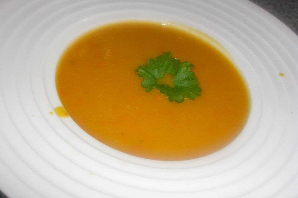 Kürbiscremesuppe