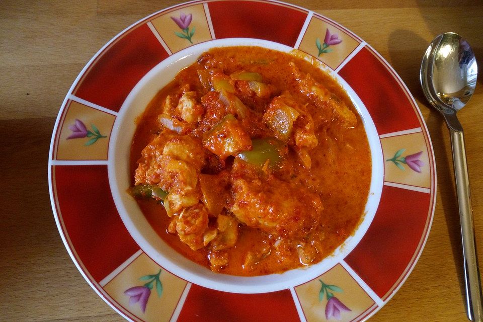 Ajvar - Hähnchenbrust - Auflauf