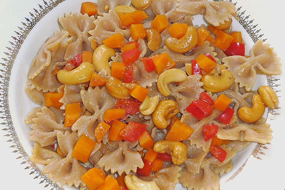 Cashew - Pfanne mit Gemüse