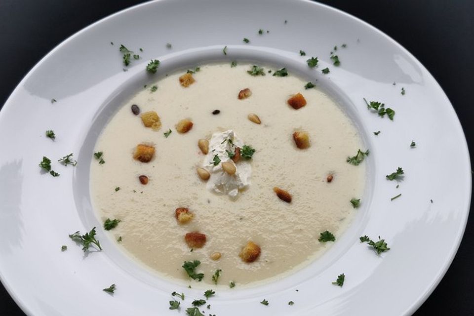 Kohlrabi - Rahmsuppe