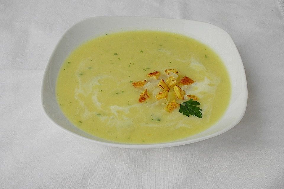 Kohlrabi - Rahmsuppe