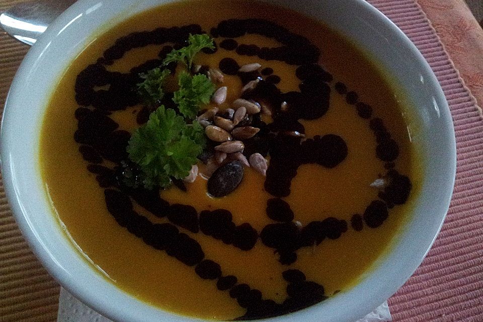 Südsteirische Kürbiscremesuppe von Rudolfo