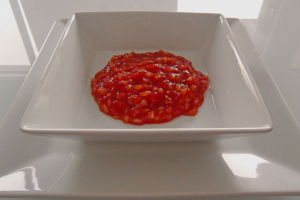 Zwiebel - Ketchup - Sauce