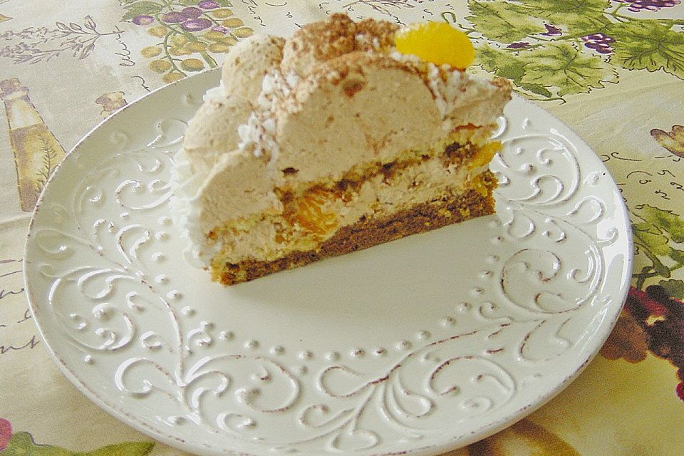 Orangen - Espresso - Torte