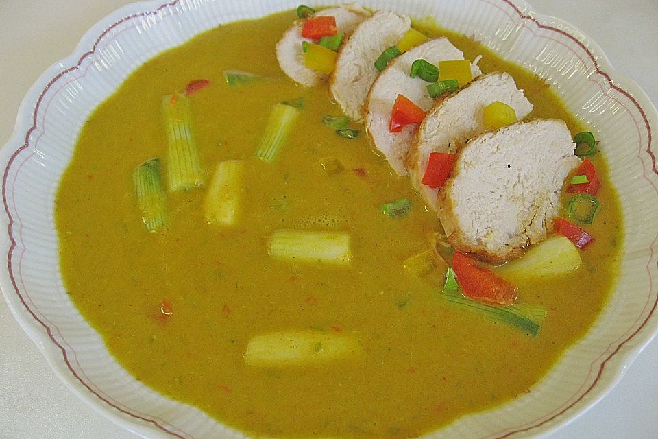 Kokos - Curry - Linsensuppe