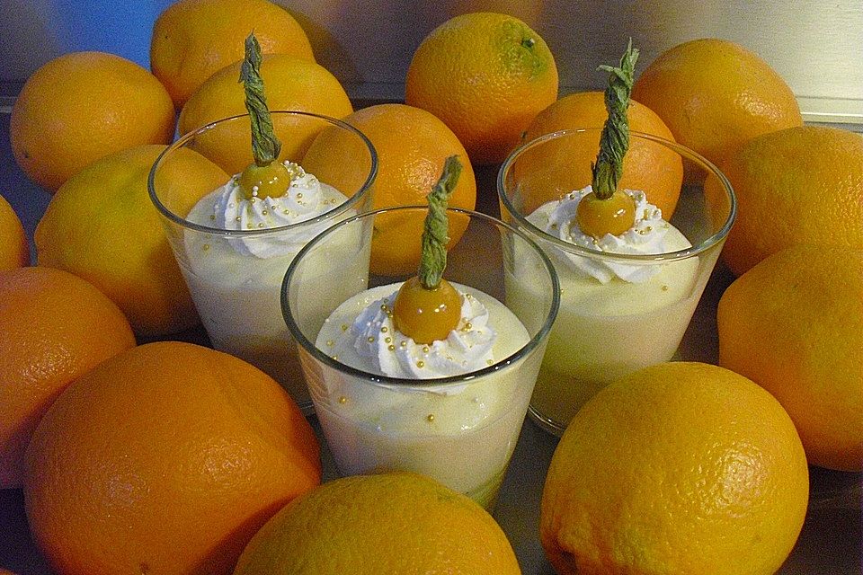 Orangenmousse