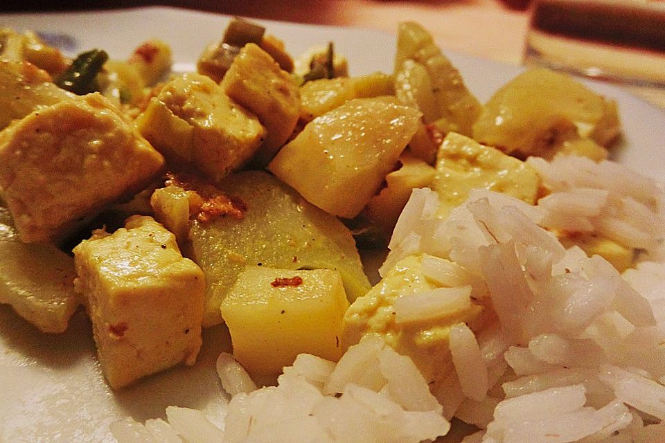 Tofu-Curry