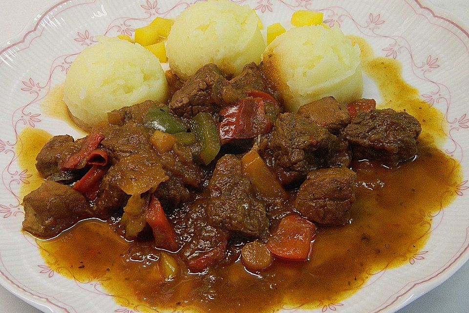 Pikantes Gulasch