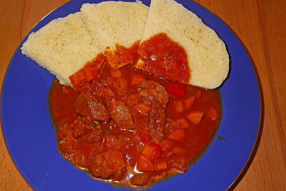 Pikantes Gulasch