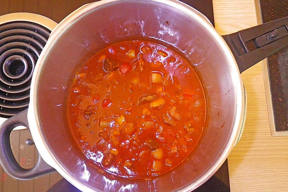 Pikantes Gulasch