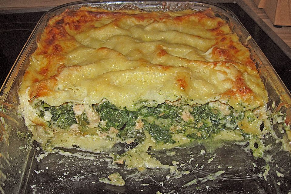 Lachs - Lasagne