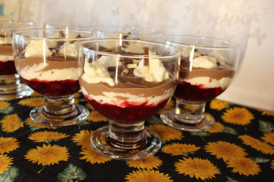 Kirsch - Nougat Dessert