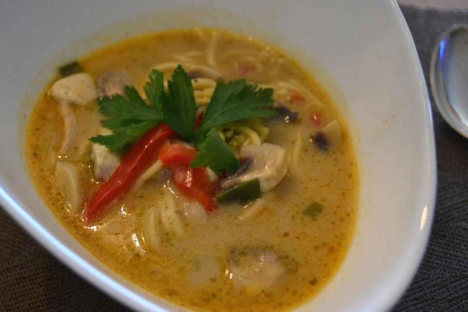 Thai - Kokos - Suppe