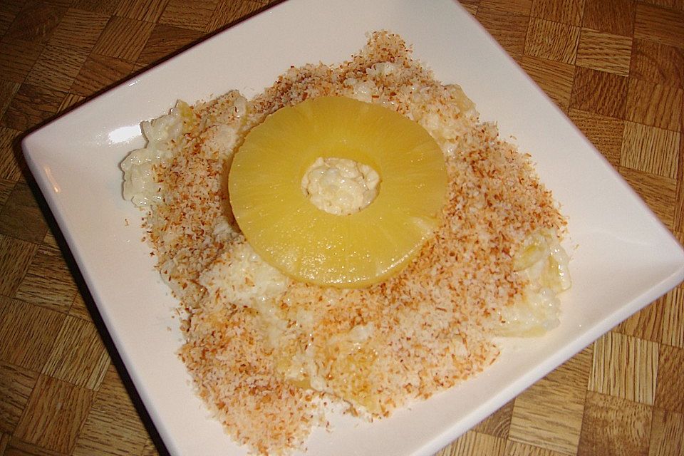 Ananas-Kokos-Milchreis