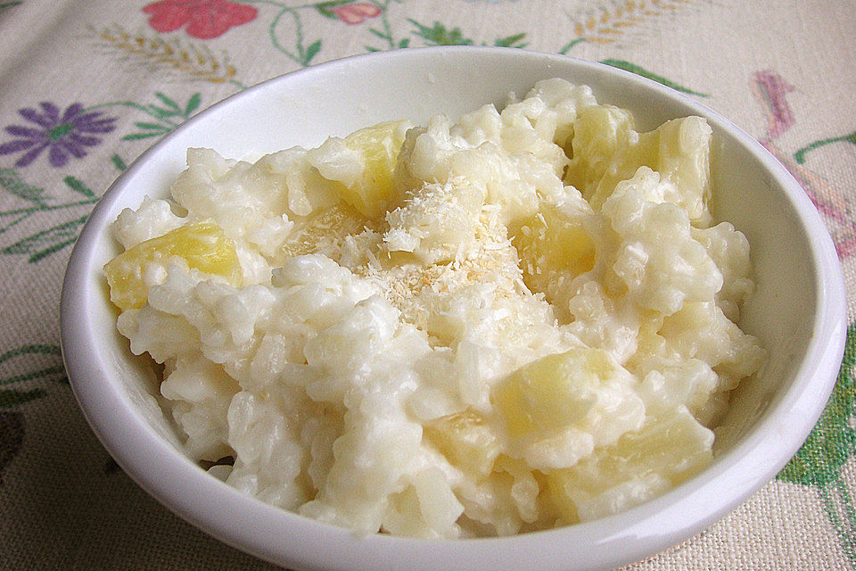 Ananas-Kokos-Milchreis