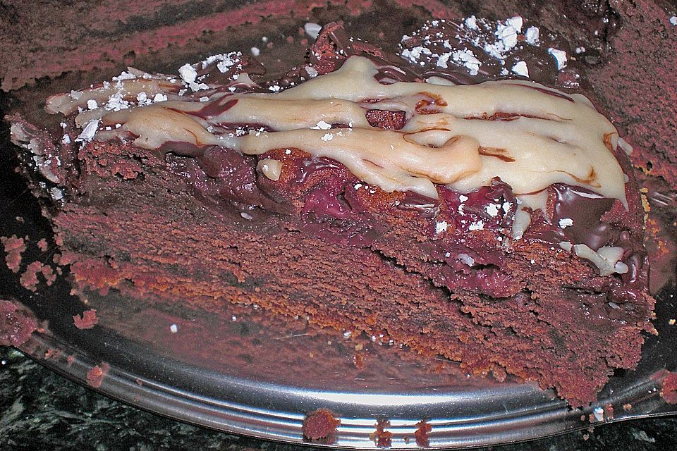 Schokoladen - Kirsch - Kuchen