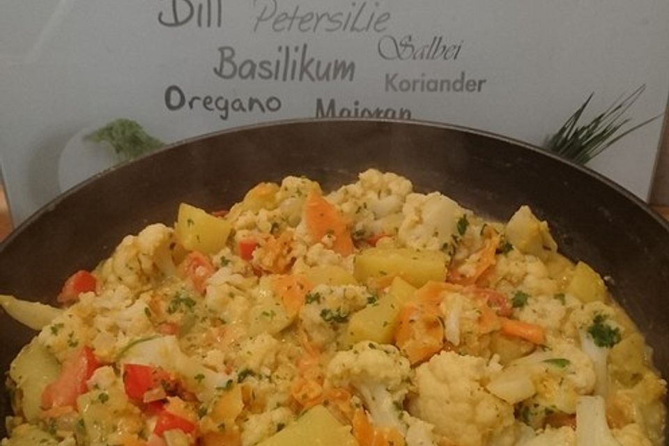 Kartoffelcurry