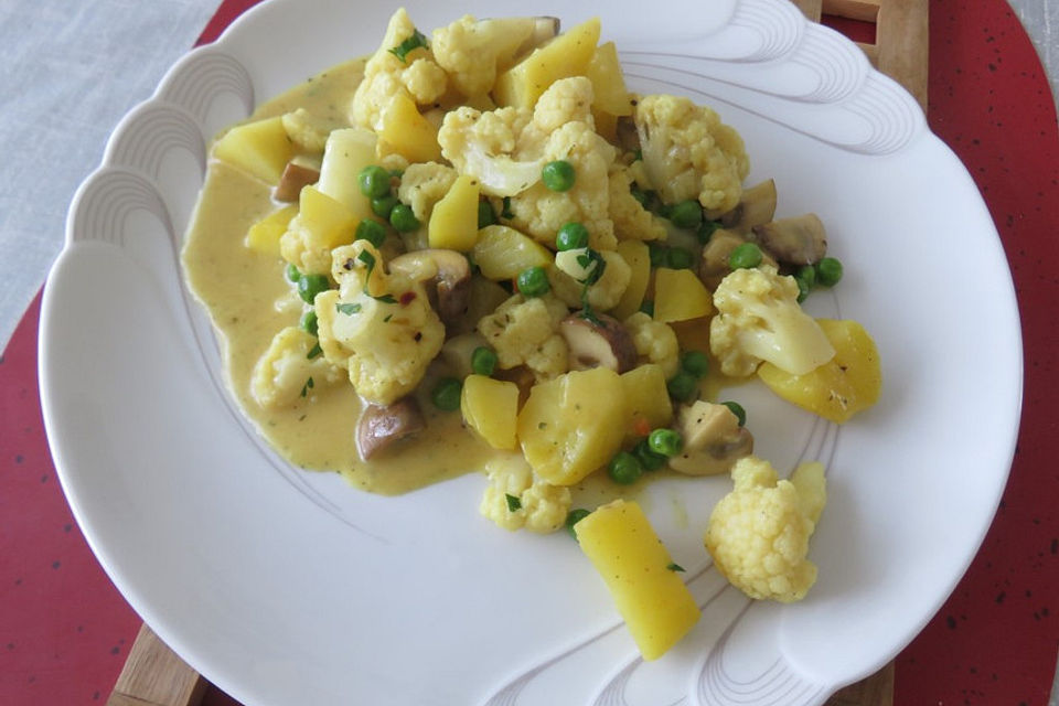 Kartoffelcurry