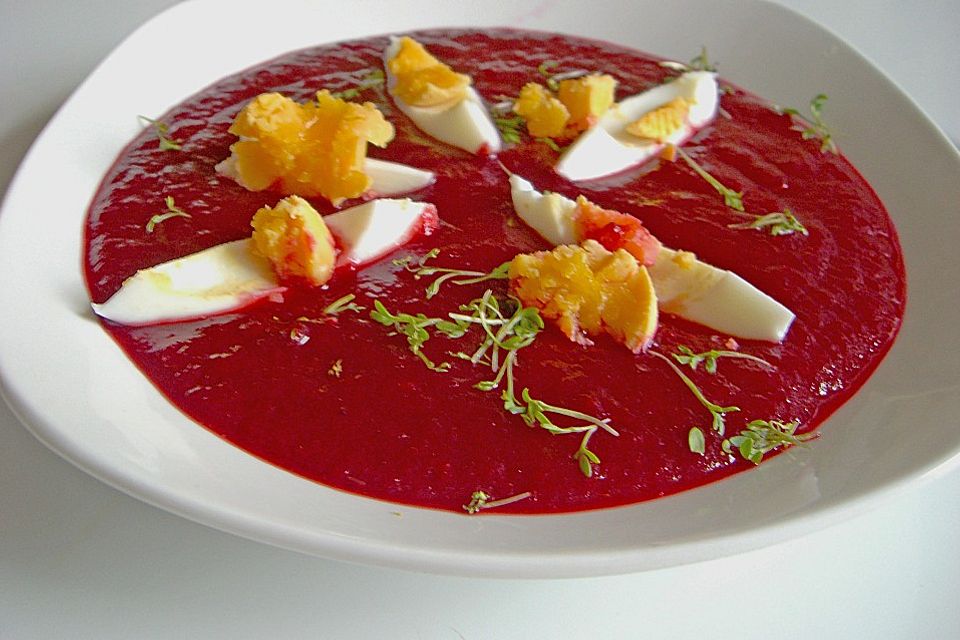 Rote Bete-Suppe