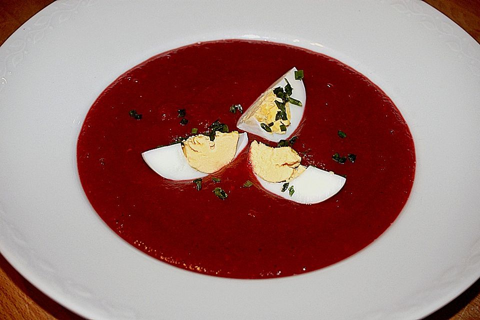 Rote Bete-Suppe