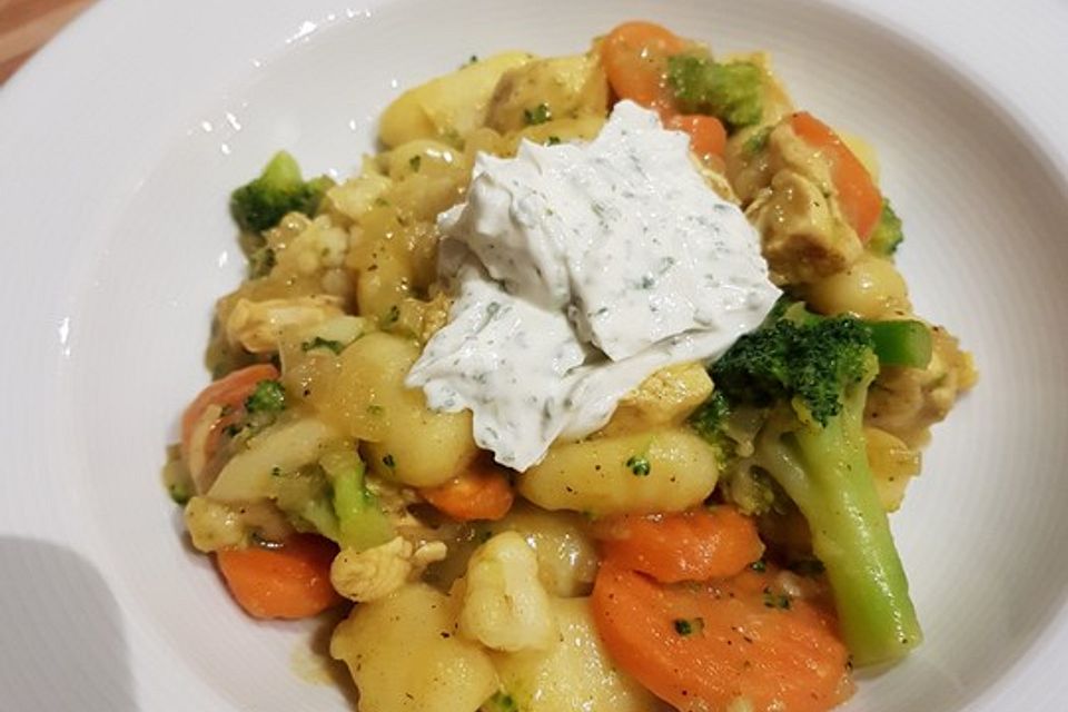 Schnelle Gnocchi - Hähnchen - Pfanne