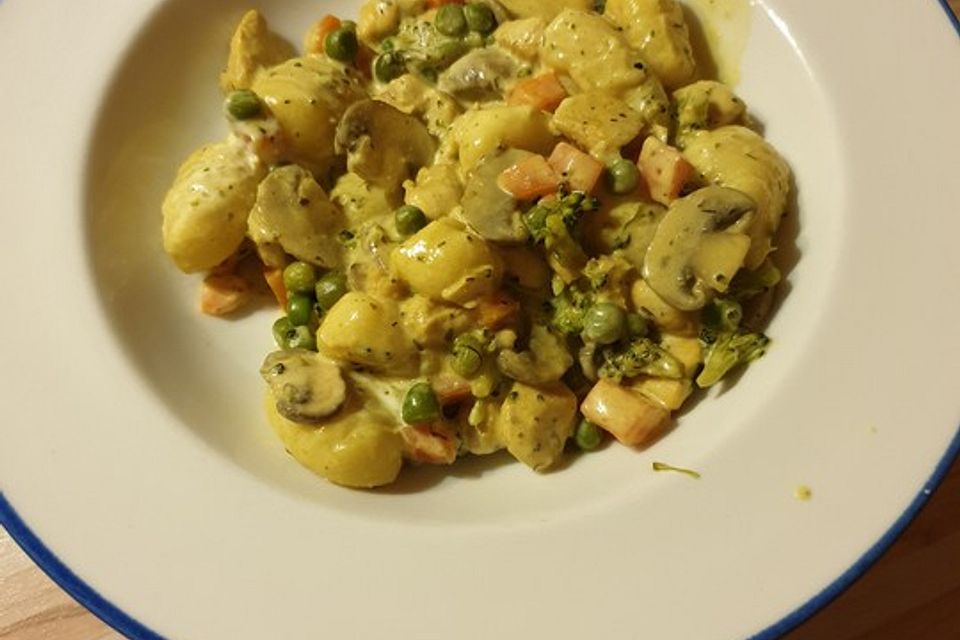 Schnelle Gnocchi - Hähnchen - Pfanne