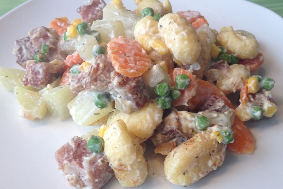 Schnelle Gnocchi - Hähnchen - Pfanne