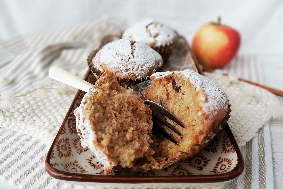 Bratapfel Muffins