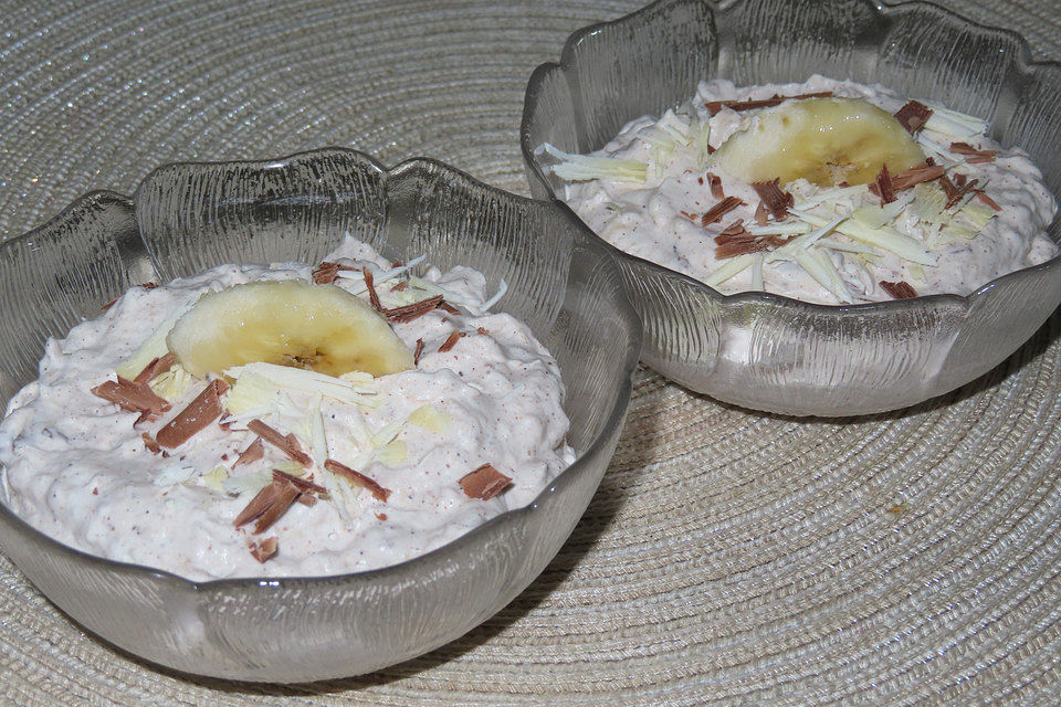 Lebkuchen - Bananen - Creme