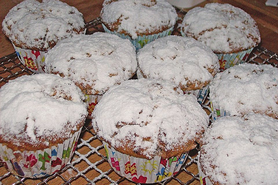 Himbeer - Marzipan - Muffins