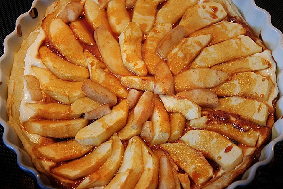 Birnen - Apfel - Tarte