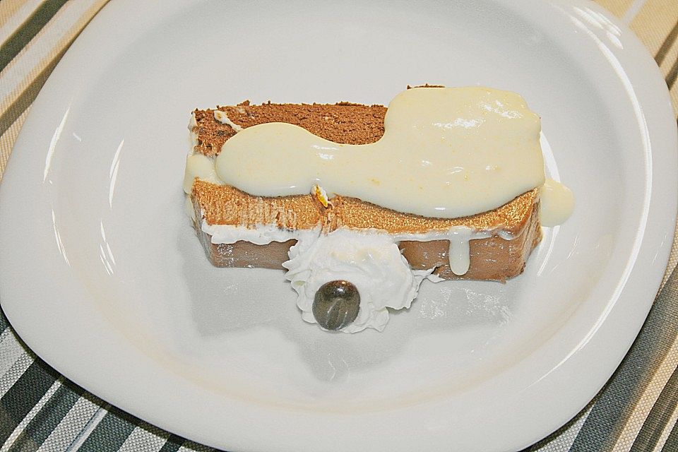 Schokoladenterrine mit Orangencreme