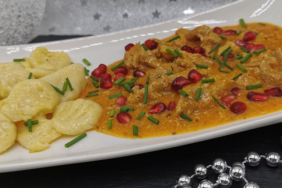 Einfaches Curry - Geschnetzeltes