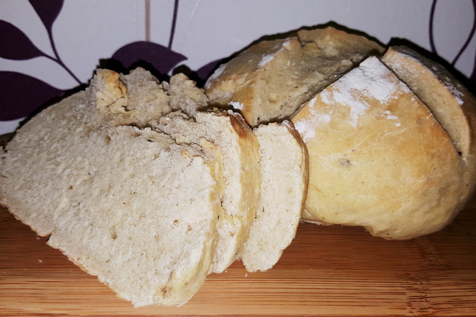 Kräuterfrischkäse - Brot