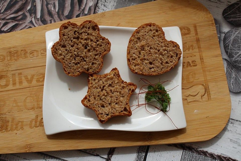 Kräuterfrischkäse - Brot