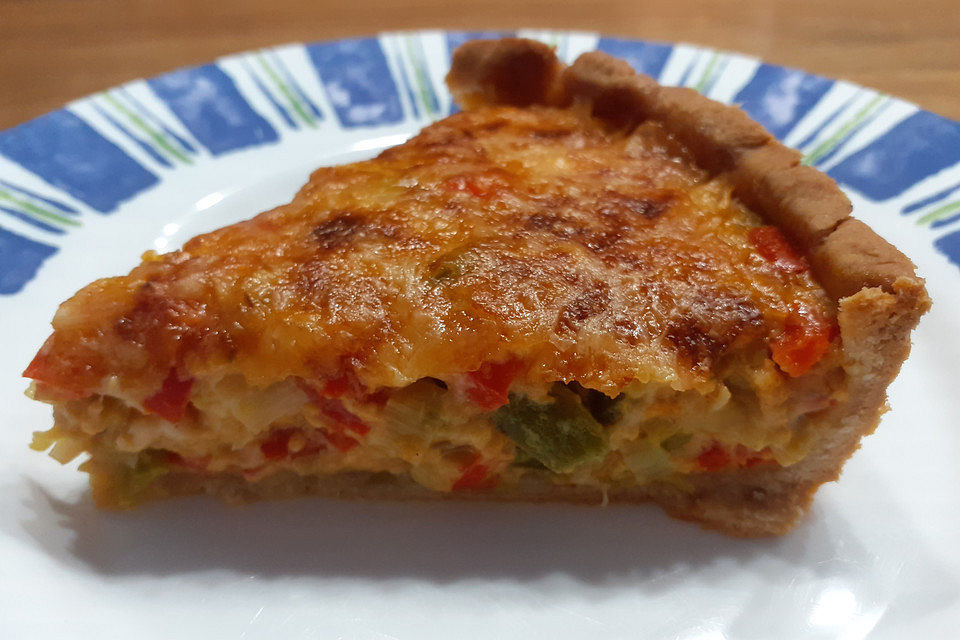 Paprika - Lauch - Quiche