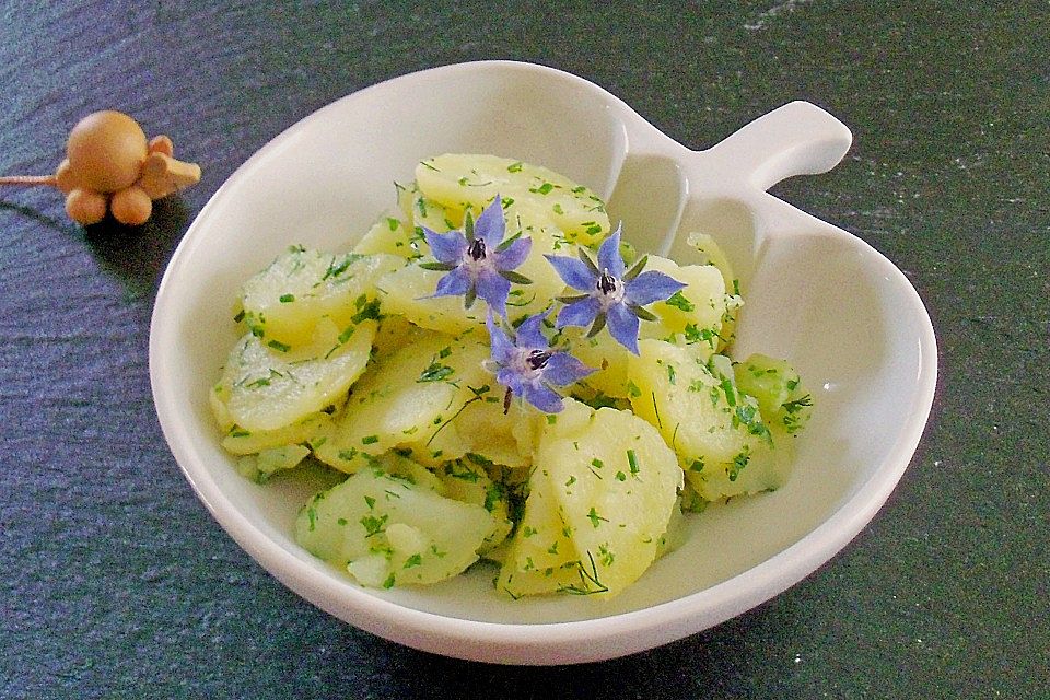 Grüner Kartoffelsalat