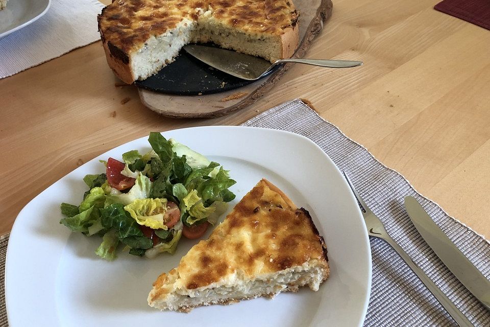 Zwiebelkuchen aus der Normandie