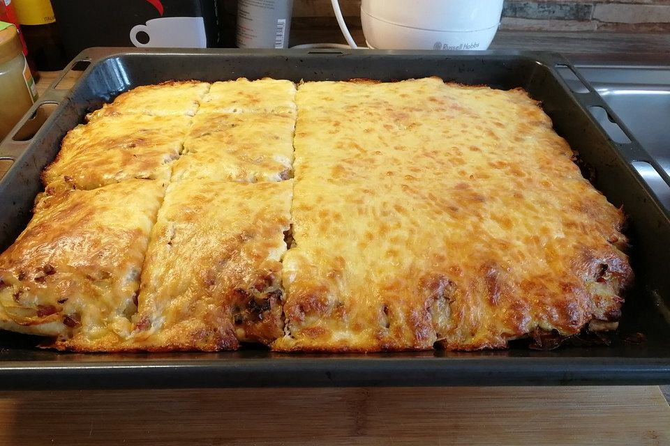 Zwiebelkuchen aus der Normandie